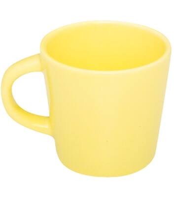 Ceramic Espresso Cup YOU GO GIRL lemon yellow 80ml